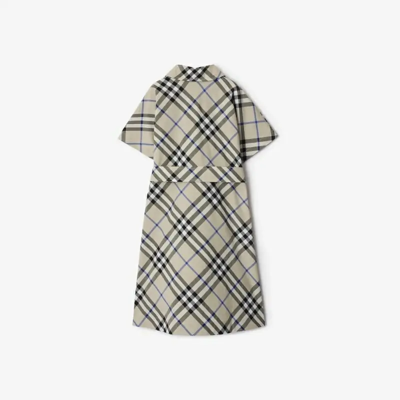 burberry robe manches courtes pour femme s_122b6723